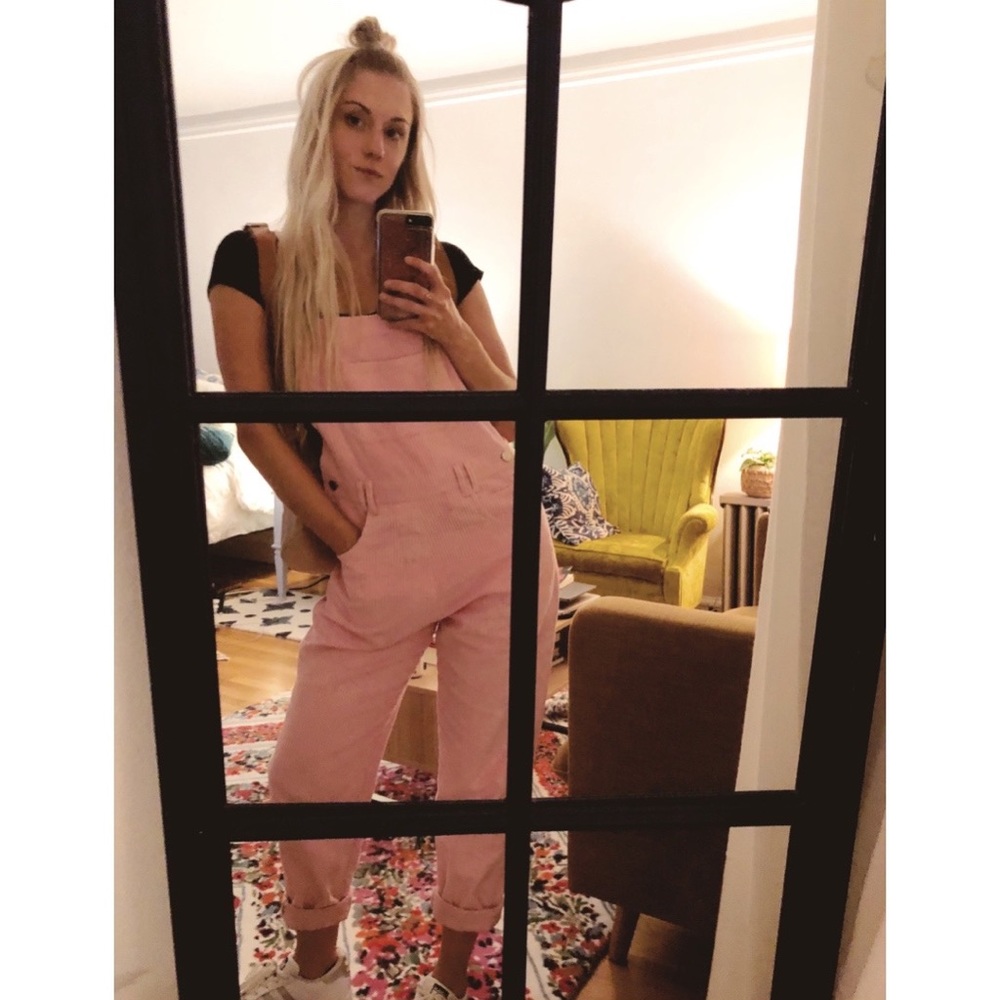 Sugar Thrillz Simple Stunner Corduroy Overalls